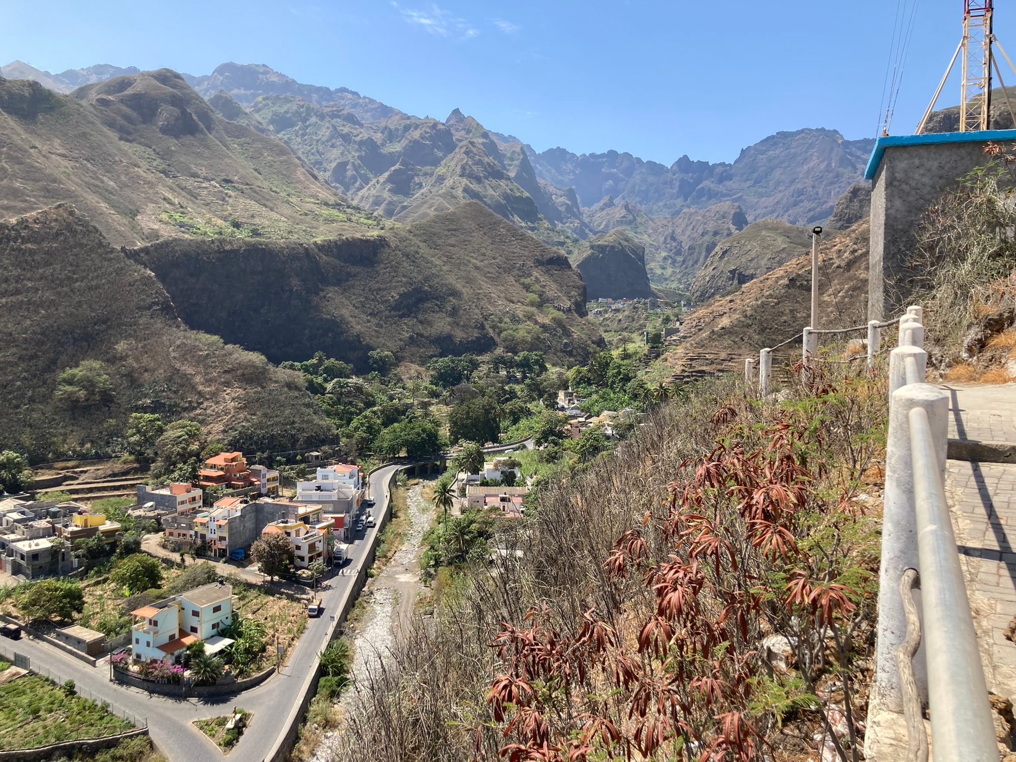 View over Paúl valley, Santo Antão