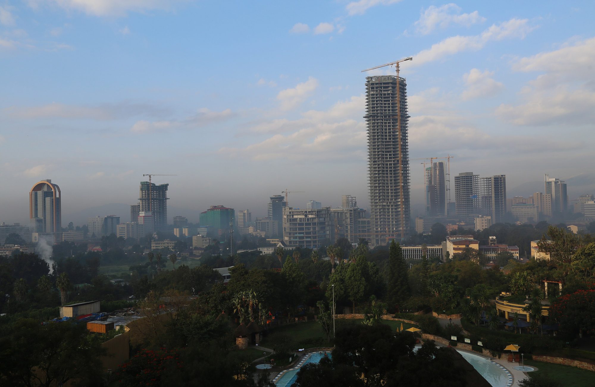 Street scene in Addis Ababa