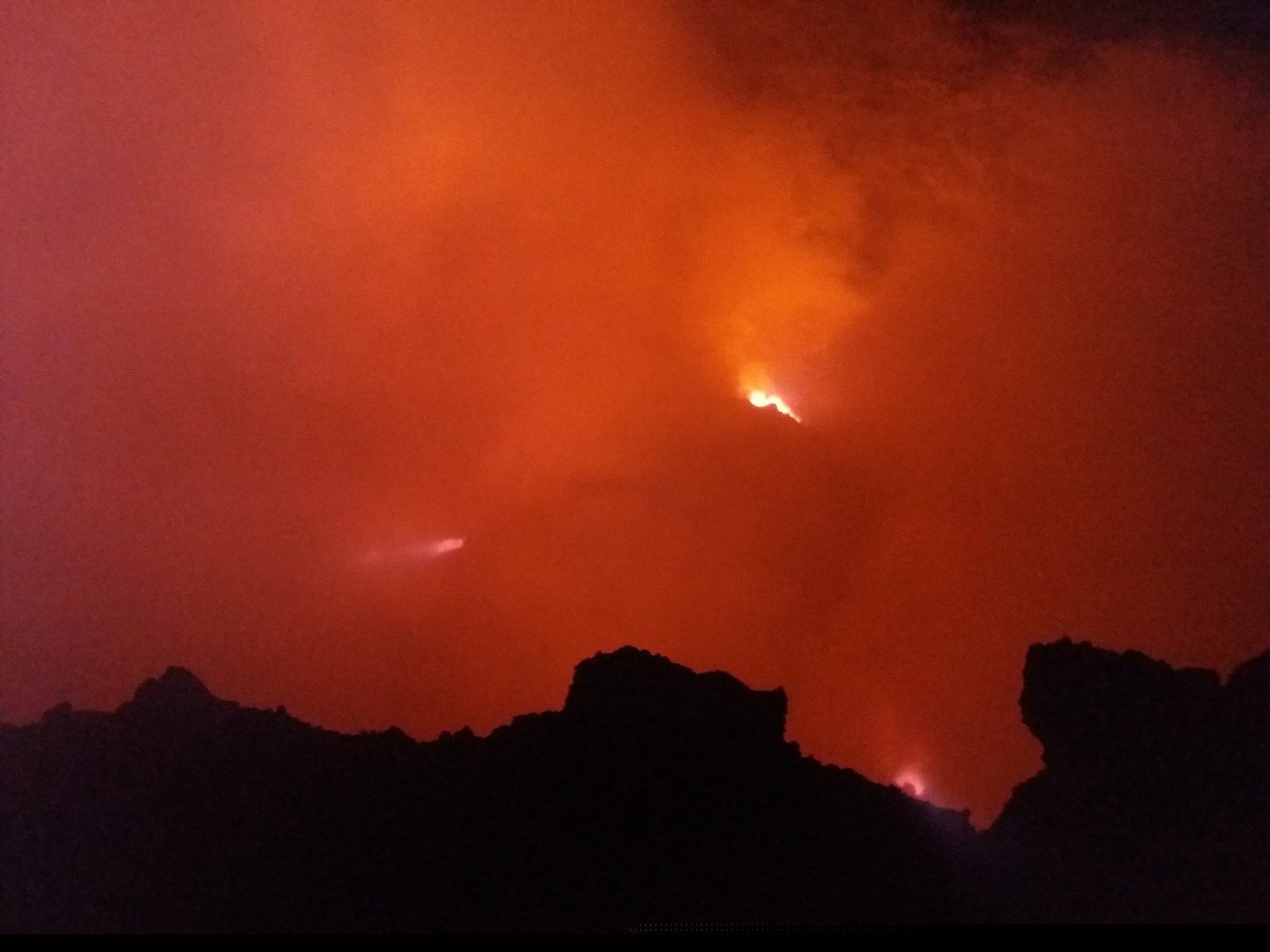 Lava crater of Erta Ale volcano
