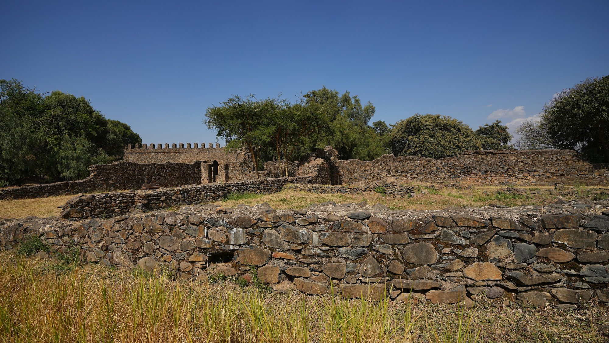 Fasil Ghebbi, the royal enclosure at Gondar