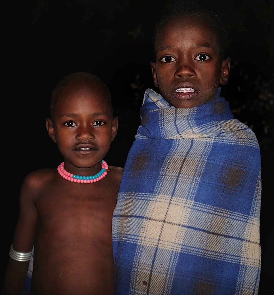 Hamar boys, Omo Valley
