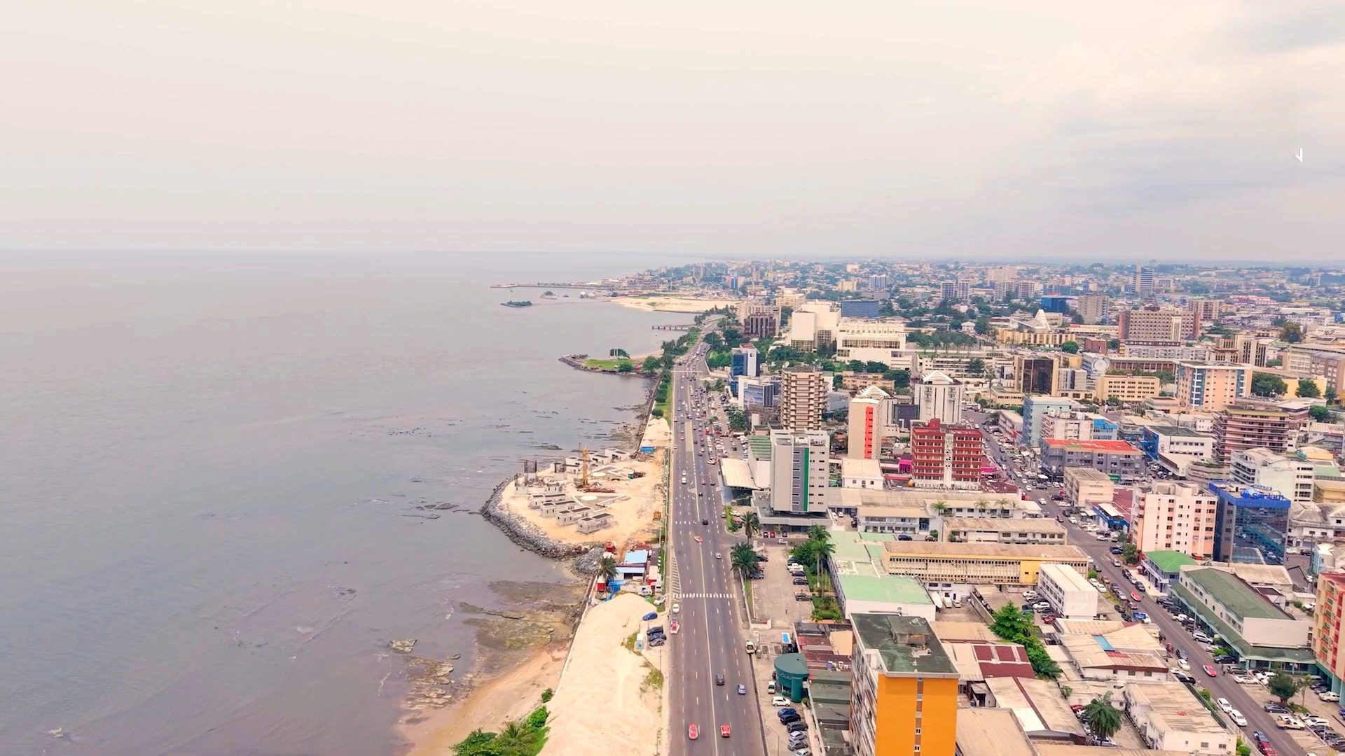 Libreville seafront