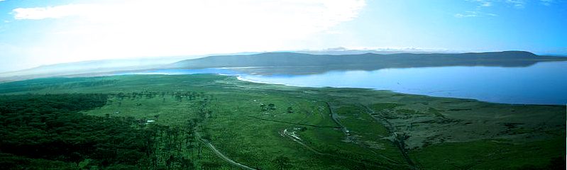 View from Baboon Cliff over Lake Nakuru