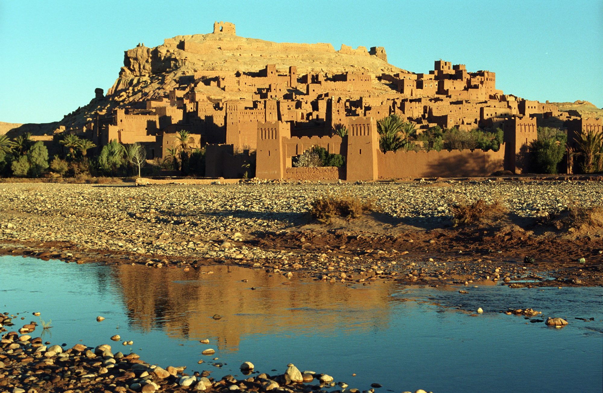 Aït Benhaddou seen from across the river