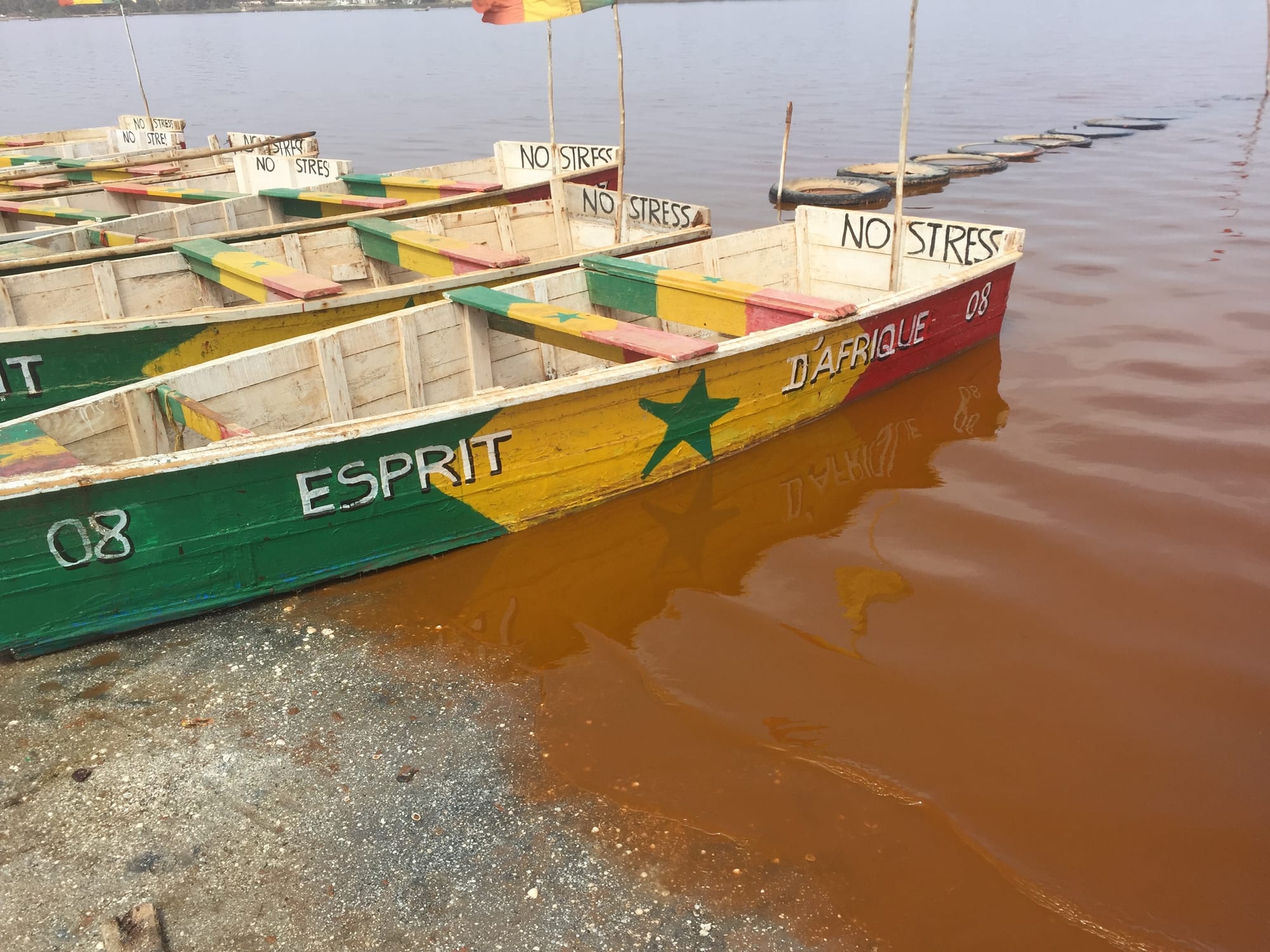 Pink Lake, Senegal