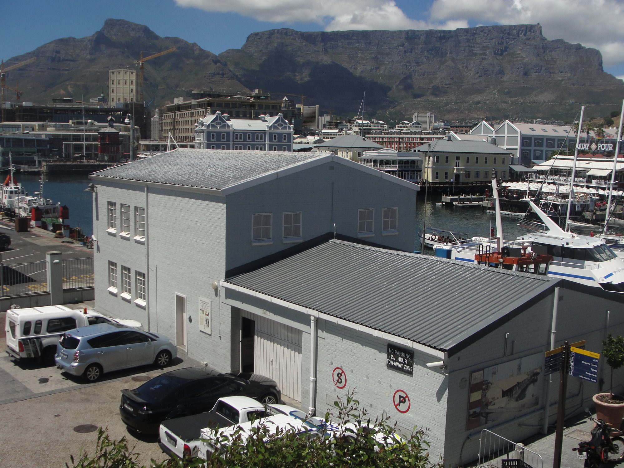 Robben Island embarkation building