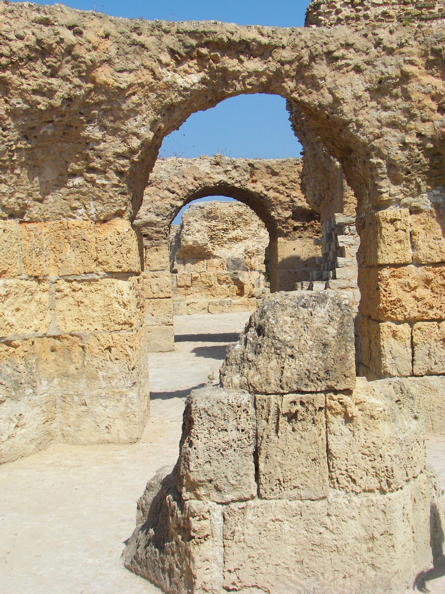 Ruins of the Antonine Baths at Carthage